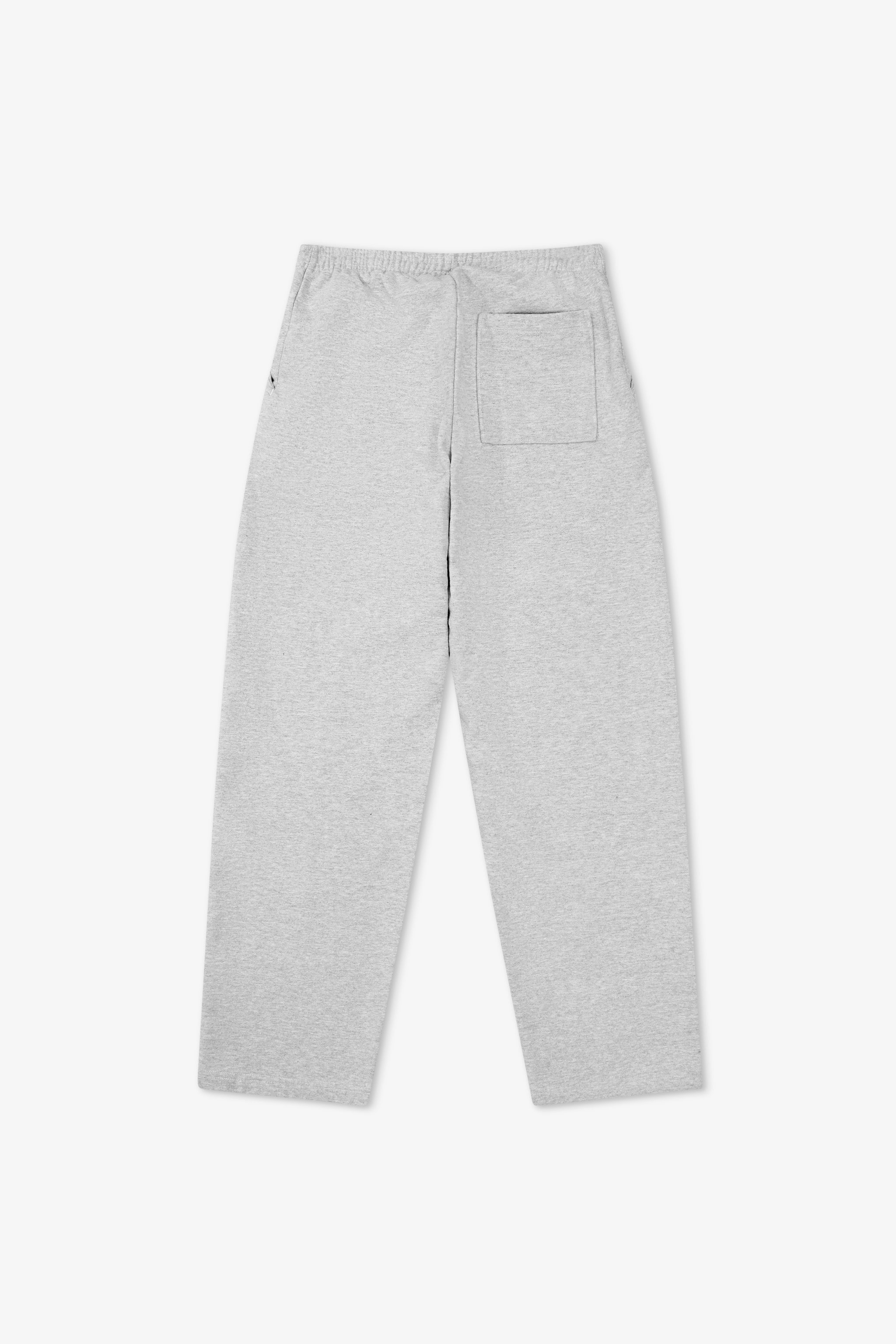 Gray pants on a white background