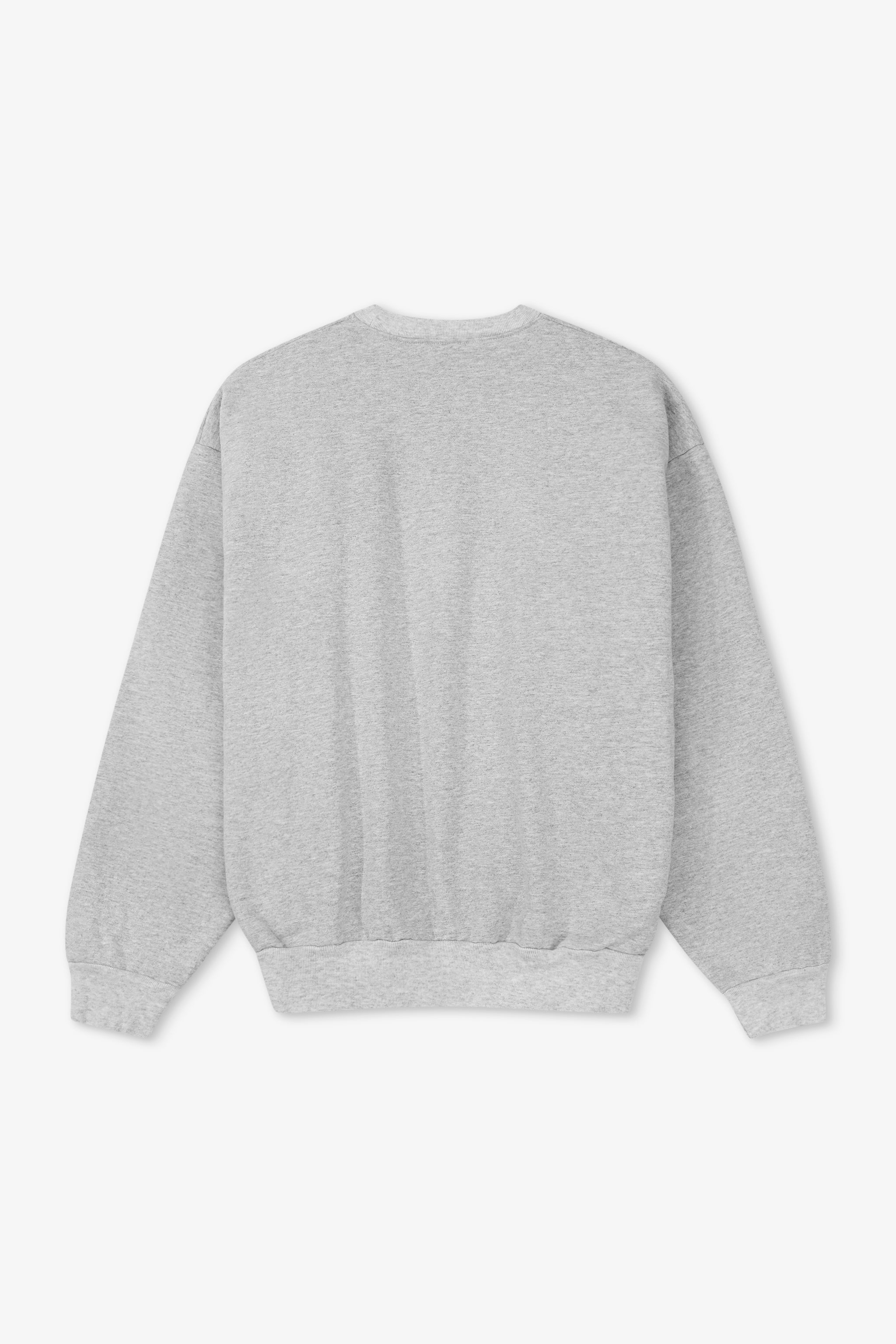 Gray sweatshirt on a white background