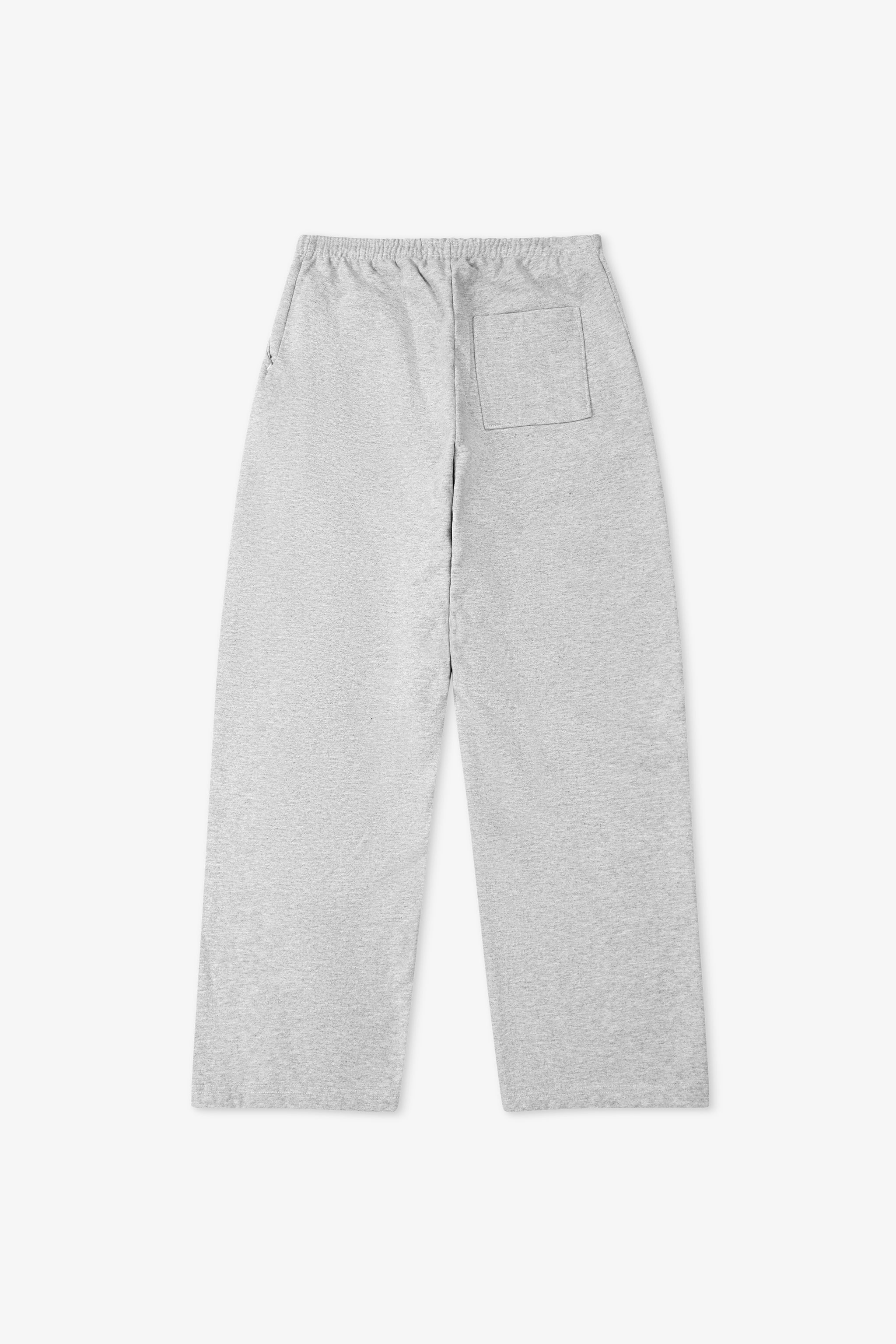 Gray sweatpants on a white background