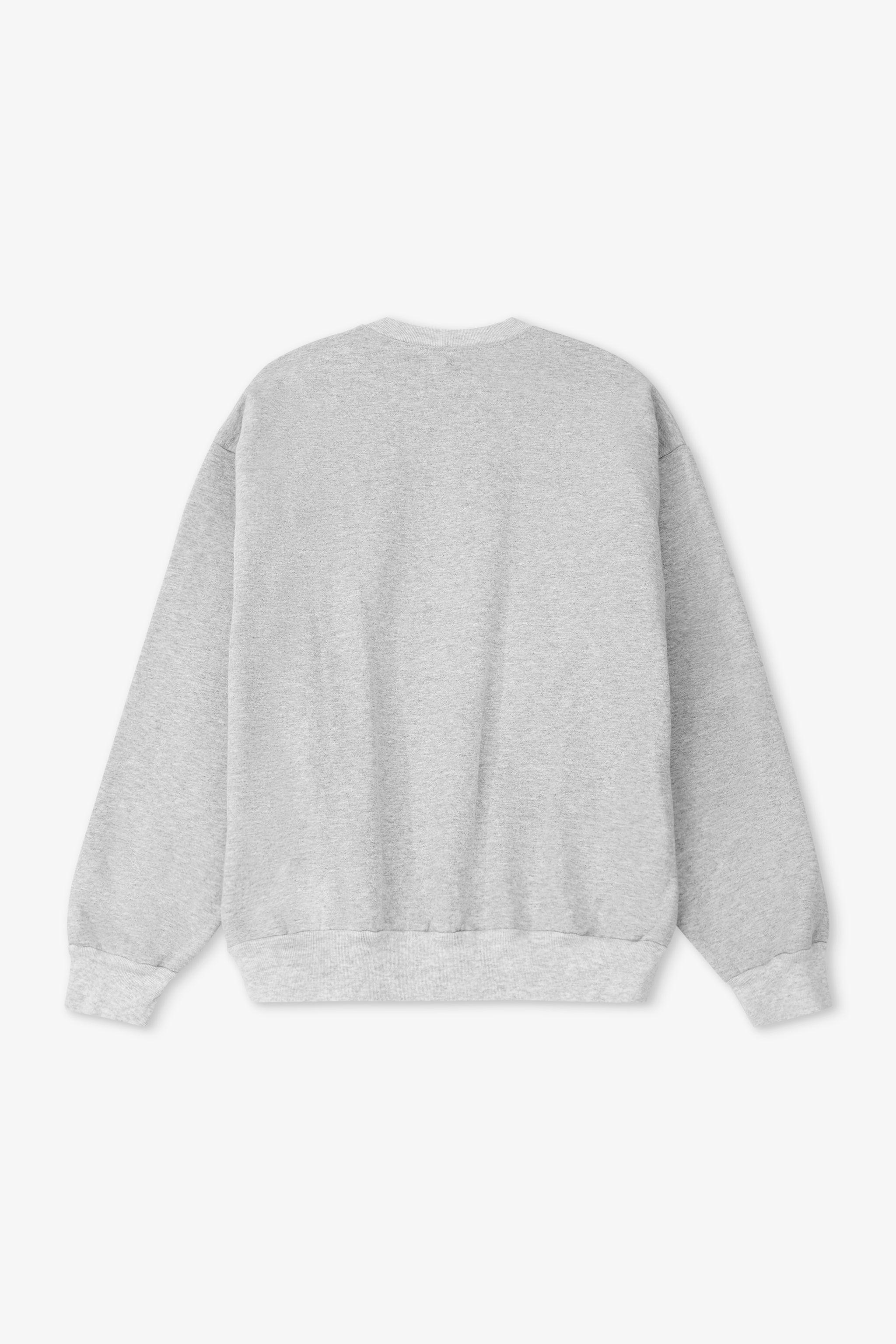 Gray sweatshirt on a white background