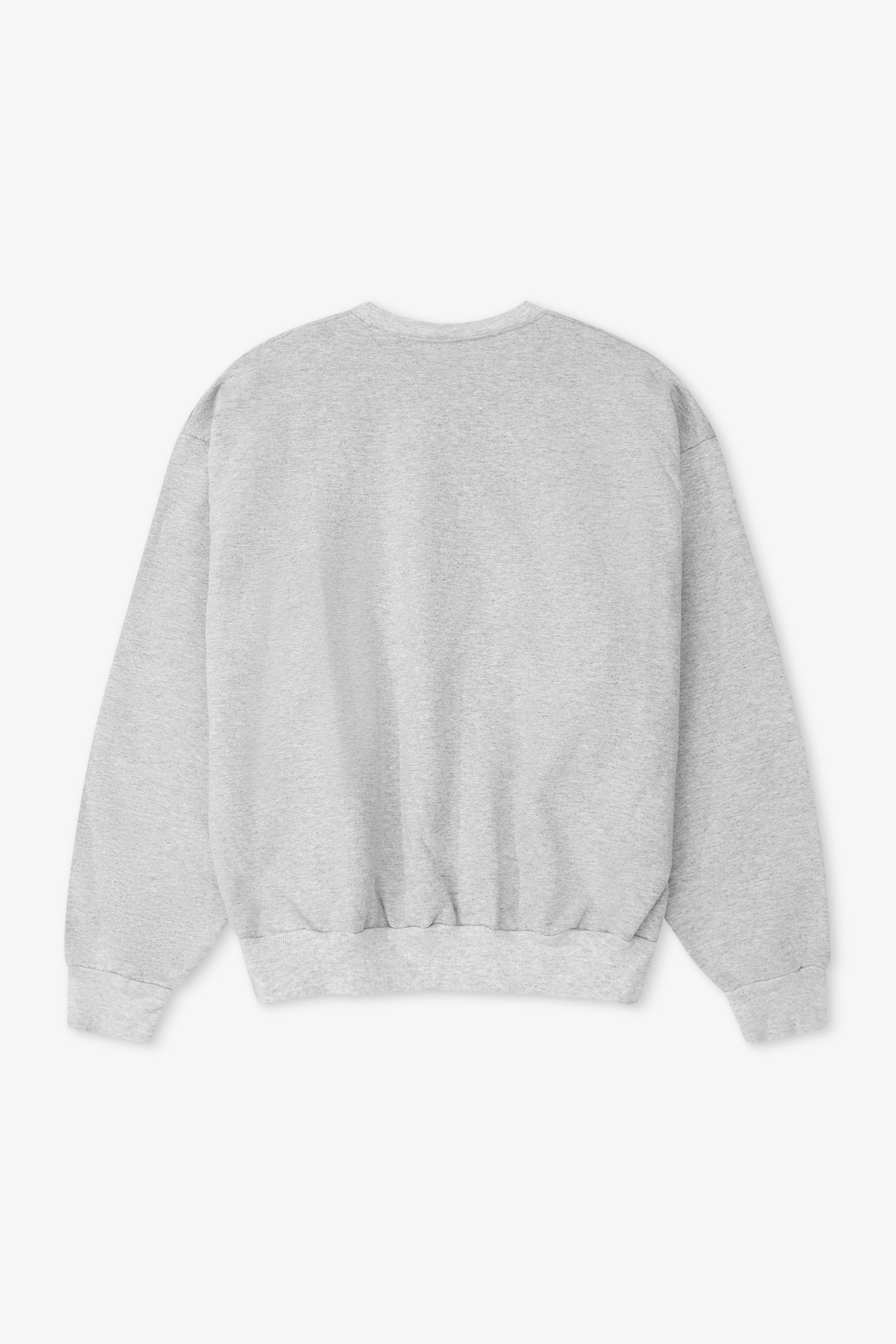 Gray sweatshirt on a white background