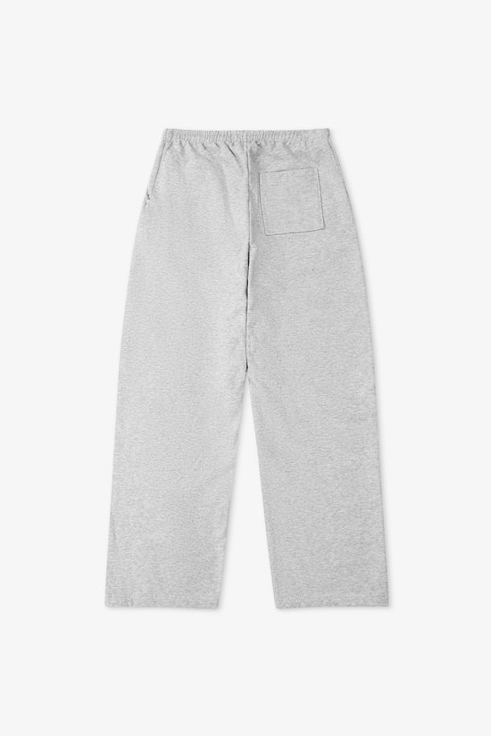 Gray sweatpants on a white background