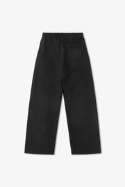 Black pants on a white background